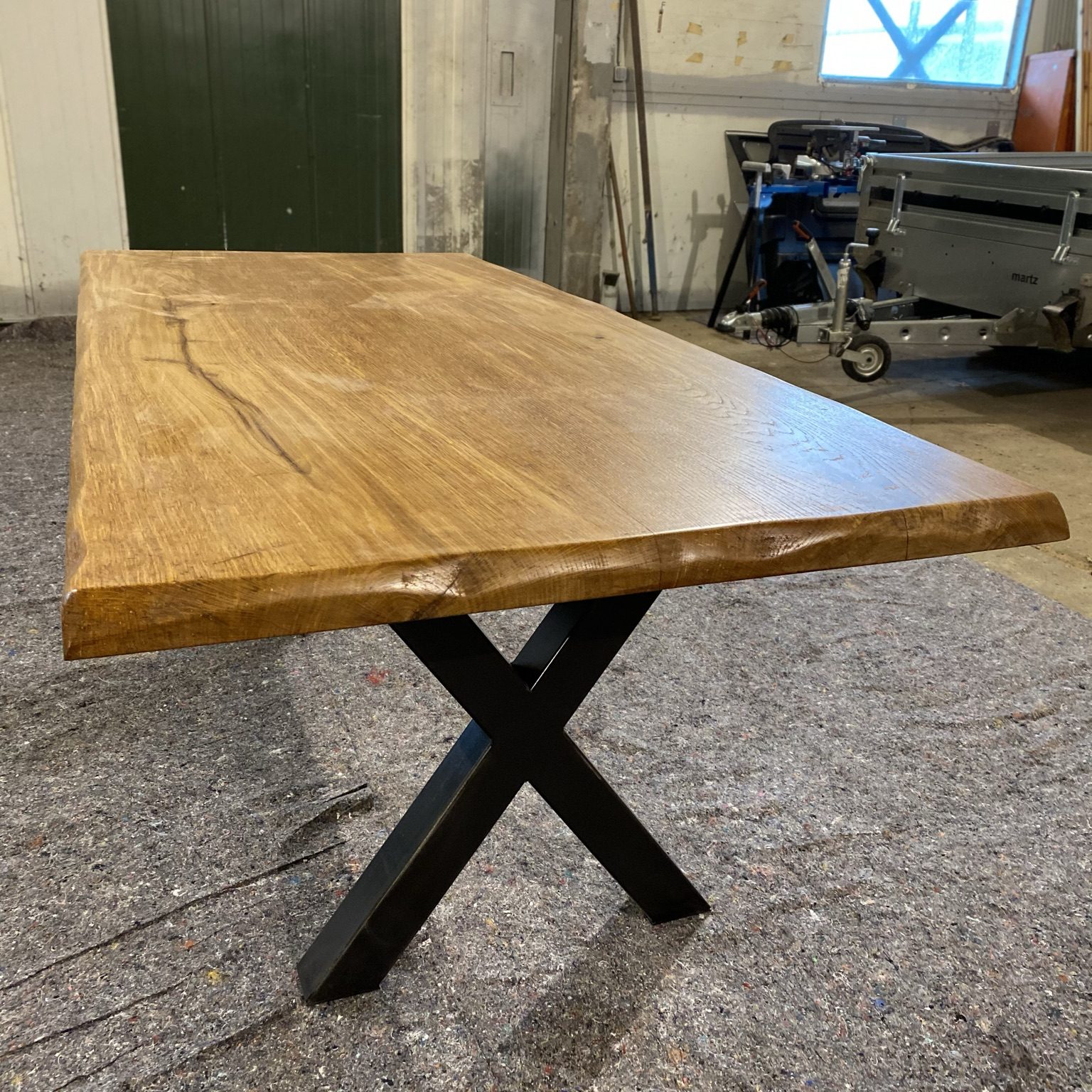 Wohzimmertisch Eiche - Baumkante