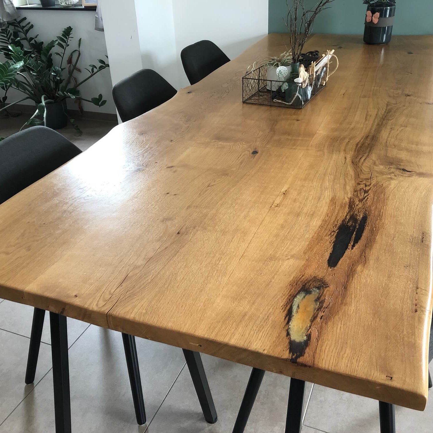 Eichentisch fürs Wohnzimmer