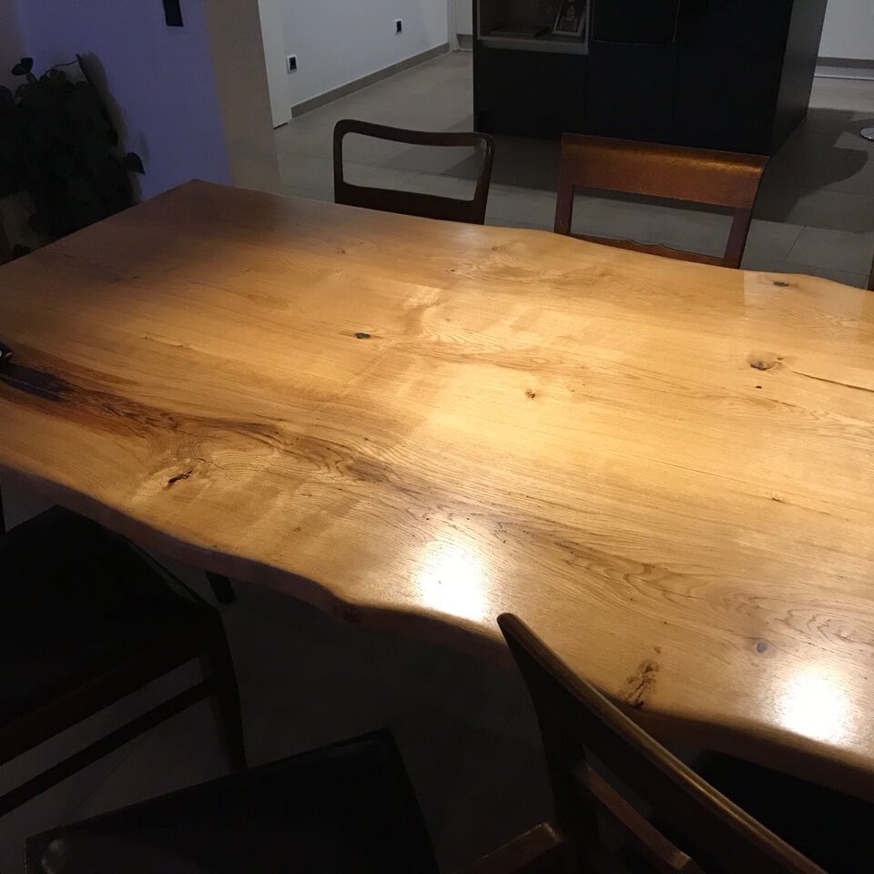 Eichentisch fürs Wohnzimmer