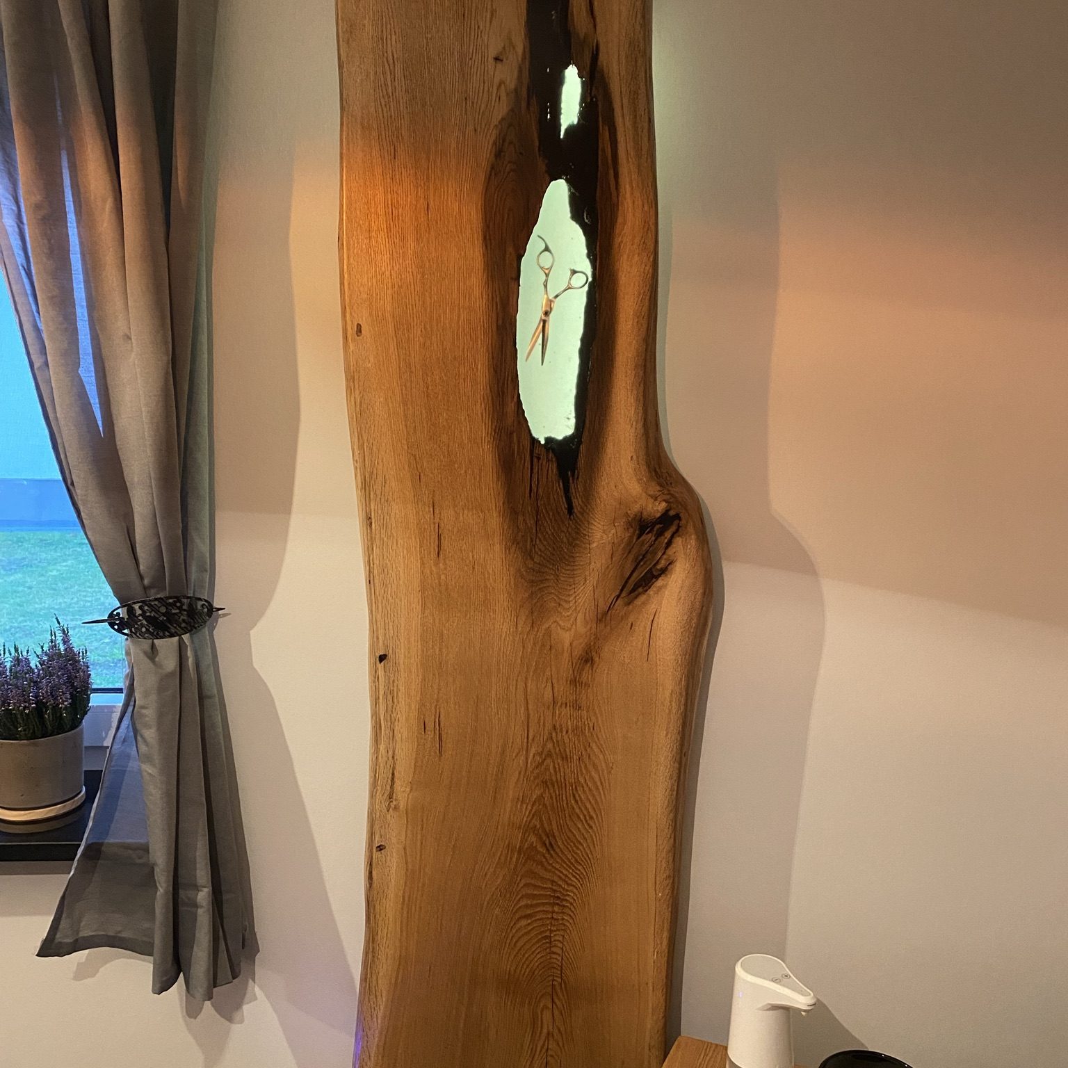 Friseureinrichtung Eiche